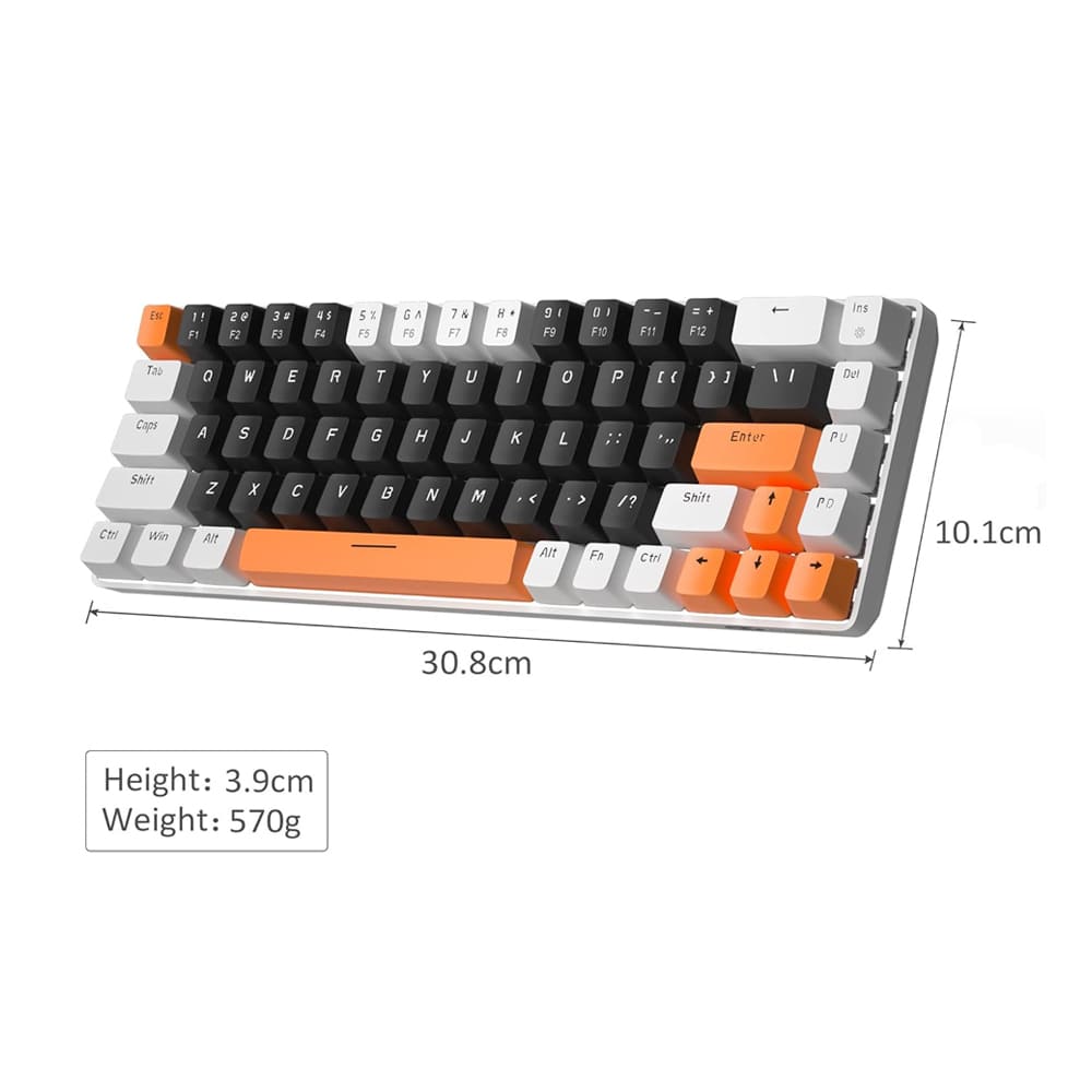 MageGee Portable 60% Mechanical Gaming Keyboard