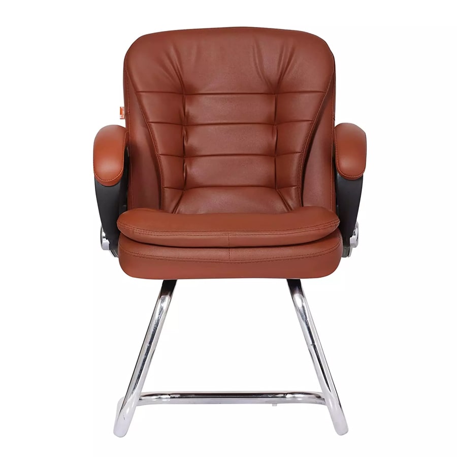 Da URBAN Milford_Tan_Visitor Leatherette Visitor Chair Tan