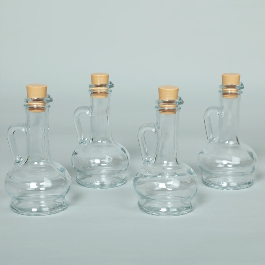 260 Ml Glass Oil & Vinegar Dispenser Set of 4