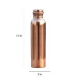 Pure Copper Water Bottle Leak Proof 1 Ltr