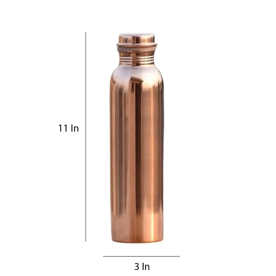 Pure Copper Water Bottle Leak Proof 1 Ltr