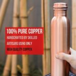 Pure Copper Water Bottle Leak Proof 1 Ltr