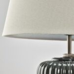 SNBYAR Table lam grey-turquoise ceramic