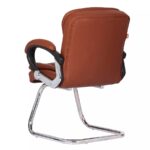 Da URBAN Milford_Tan_Visitor Leatherette Visitor Chair Tan