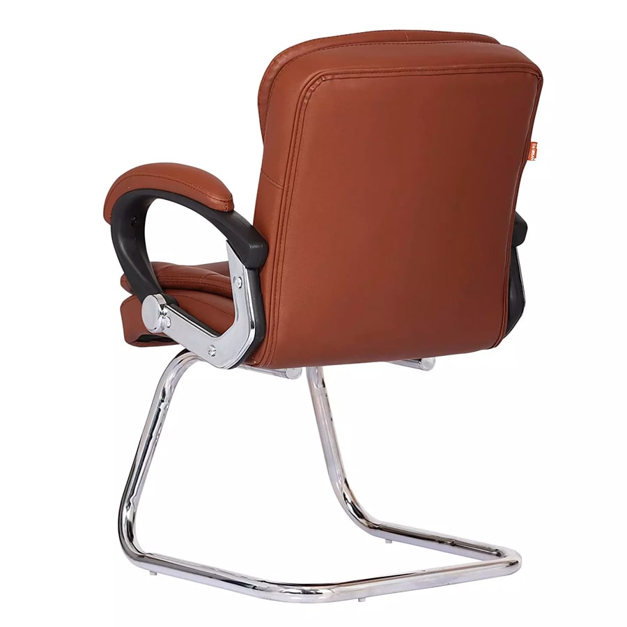 Da URBAN Milford_Tan_Visitor Leatherette Visitor Chair Tan