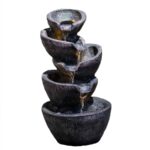 Charcoal Grey Indoor Fountain